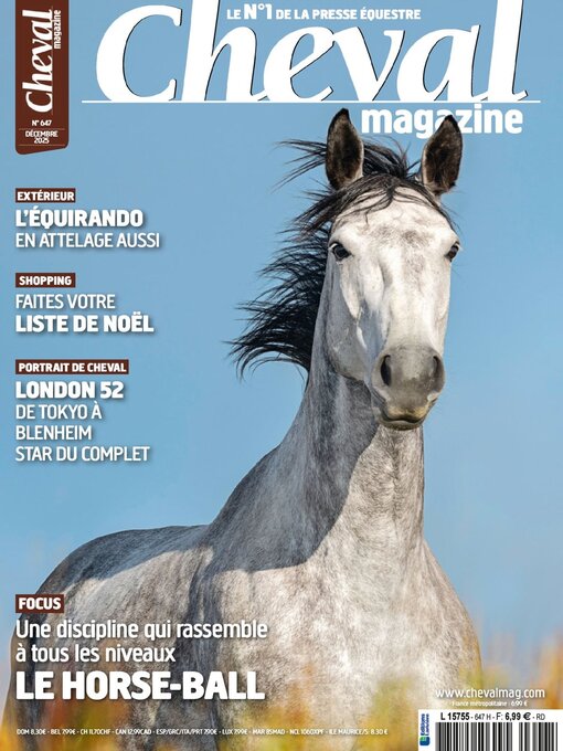 Title details for Cheval Magazine by Editions Lariviere SAS - Available